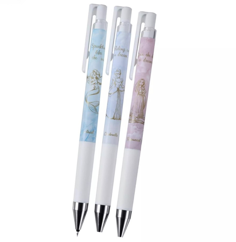 Disney Store Exclusive x Pilot Juice Up 04 3-Piece Pen Set [Disney Princess]